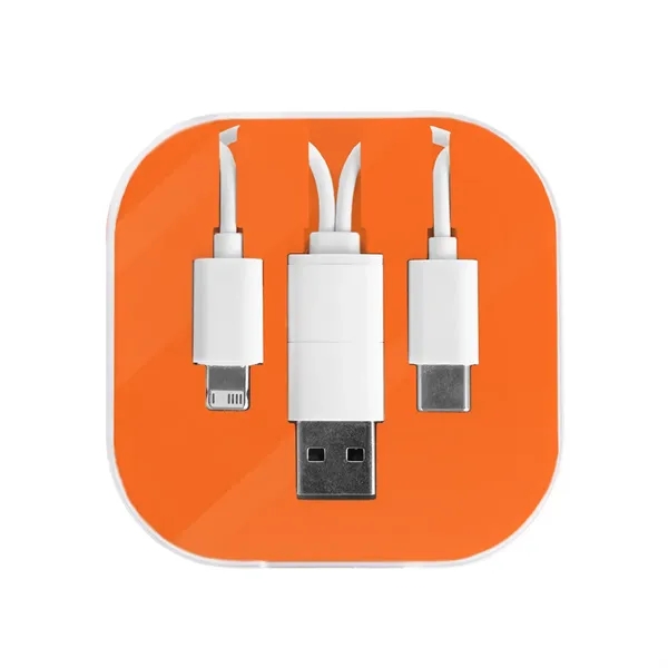 3-In-1 Charging Cable With Phone Stand 2.0 - 3-In-1 Charging Cable With Phone Stand 2.0 - Image 6 of 9