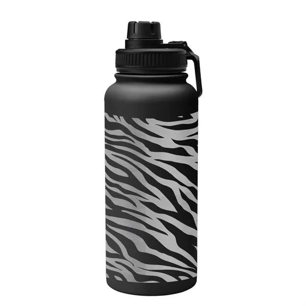 32 Oz. Full Laser Austin Recycled Stainless Steel Bottle - 32 Oz. Full Laser Austin Recycled Stainless Steel Bottle - Image 2 of 10