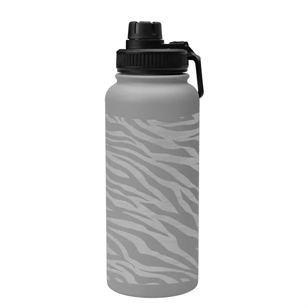 32 Oz. Full Laser Austin Recycled Stainless Steel Bottle - 32 Oz. Full Laser Austin Recycled Stainless Steel Bottle - Image 8 of 10