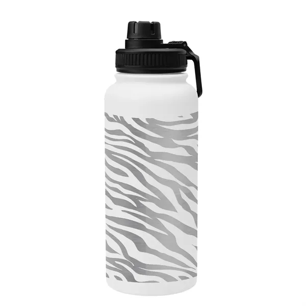 32 Oz. Full Laser Austin Recycled Stainless Steel Bottle - 32 Oz. Full Laser Austin Recycled Stainless Steel Bottle - Image 10 of 10
