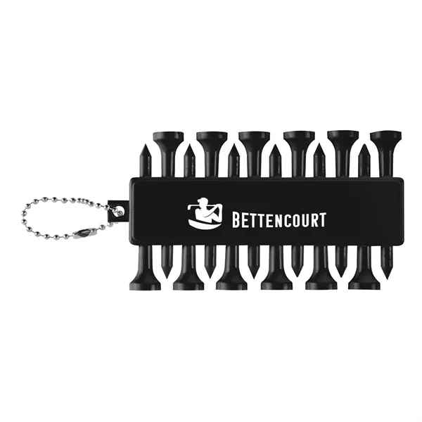 rABS Golf Tee Set Keychain - rABS Golf Tee Set Keychain - Image 2 of 4