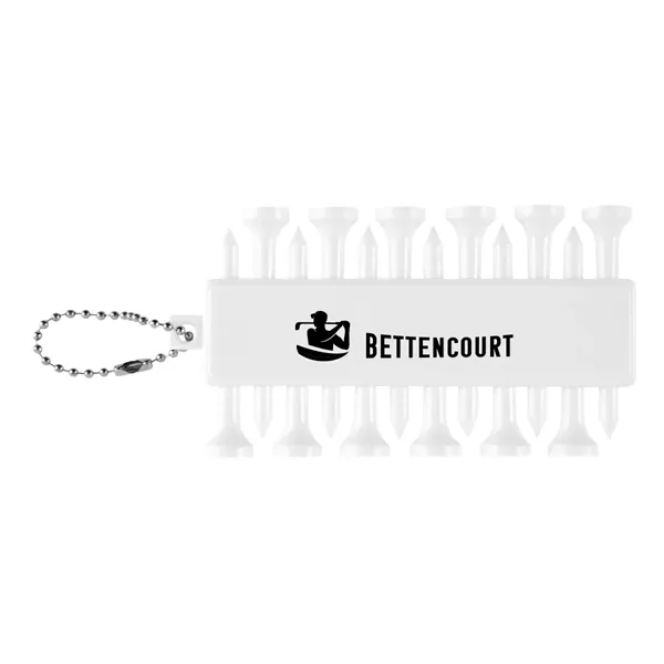 rABS Golf Tee Set Keychain - rABS Golf Tee Set Keychain - Image 3 of 4