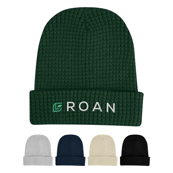 Whistler Waffle Knit rPET Beanie - Whistler Waffle Knit rPET Beanie - Image 0 of 10