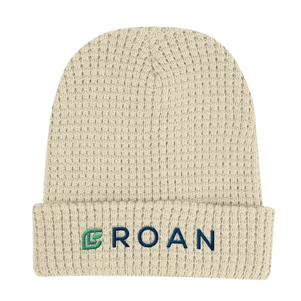 Whistler Waffle Knit rPET Beanie - Whistler Waffle Knit rPET Beanie - Image 3 of 10