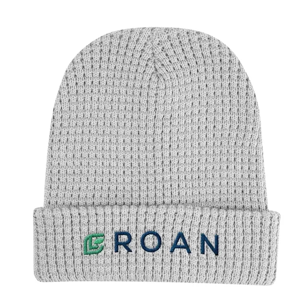 Whistler Waffle Knit rPET Beanie - Whistler Waffle Knit rPET Beanie - Image 4 of 10