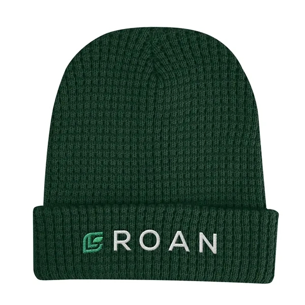Whistler Waffle Knit rPET Beanie - Whistler Waffle Knit rPET Beanie - Image 6 of 10