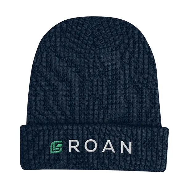 Whistler Waffle Knit rPET Beanie - Whistler Waffle Knit rPET Beanie - Image 7 of 10