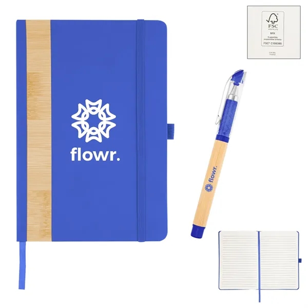 Verse Bamboo Journal With Pen - Verse Bamboo Journal With Pen - Image 0 of 7