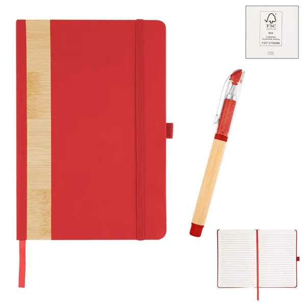 Verse Bamboo Journal With Pen - Verse Bamboo Journal With Pen - Image 5 of 7