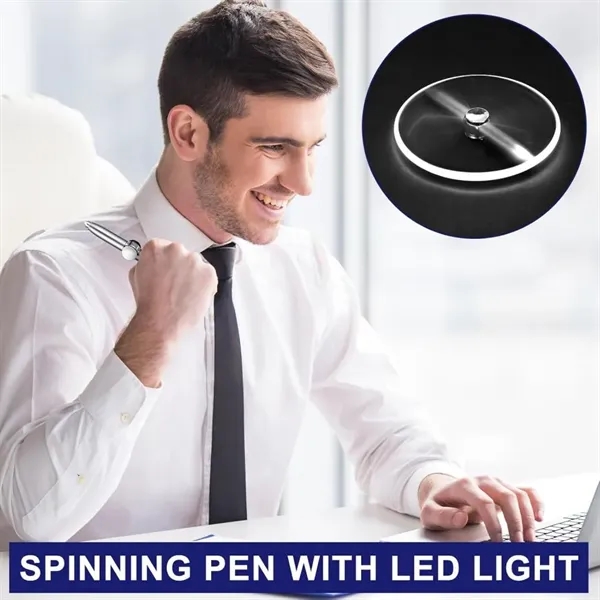 Fidget Spinning Pen with LED Light - Fidget Spinning Pen with LED Light - Image 5 of 6