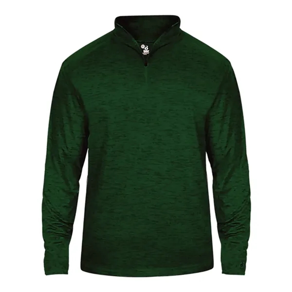 Badger Men's Tonal Blend Quarter-Zip Pullover - Badger Men's Tonal Blend Quarter-Zip Pullover - Image 12 of 24