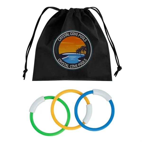 Custom Hide & Go Swim rPET Diving Rings