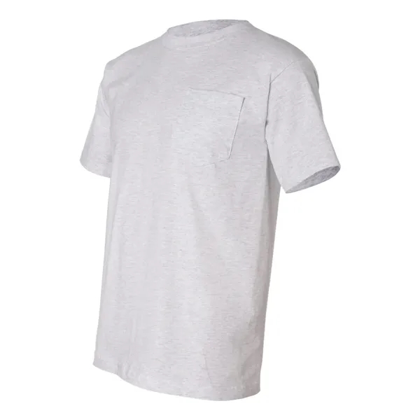 Bayside Unisex USA-Made Pocket T-Shirt - Bayside Unisex USA-Made Pocket T-Shirt - Image 2 of 39