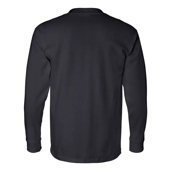 Bayside Unisex USA-Made Long Sleeve Pocket T-Shirt - Bayside Unisex USA-Made Long Sleeve Pocket T-Shirt - Image 21 of 29