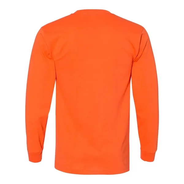 Bayside Unisex USA-Made Long Sleeve Pocket T-Shirt - Bayside Unisex USA-Made Long Sleeve Pocket T-Shirt - Image 23 of 29