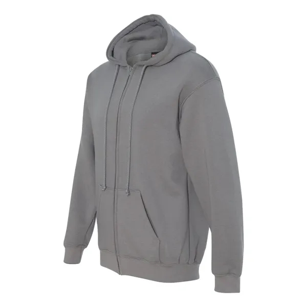 Bayside Unisex USA-Made Full-Zip Hooded Sweatshirt - Bayside Unisex USA-Made Full-Zip Hooded Sweatshirt - Image 8 of 21