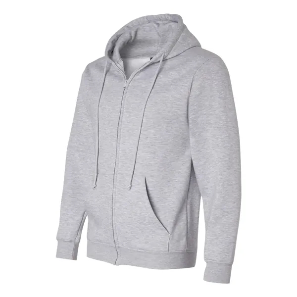 Bayside Unisex USA-Made Full-Zip Hooded Sweatshirt - Bayside Unisex USA-Made Full-Zip Hooded Sweatshirt - Image 14 of 21