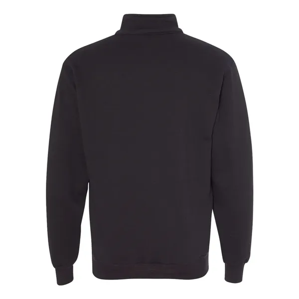Bayside Unisex USA-Made Quarter-Zip Sweatshirt - Bayside Unisex USA-Made Quarter-Zip Sweatshirt - Image 3 of 15
