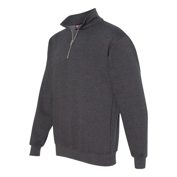 Bayside Unisex USA-Made Quarter-Zip Sweatshirt - Bayside Unisex USA-Made Quarter-Zip Sweatshirt - Image 8 of 15