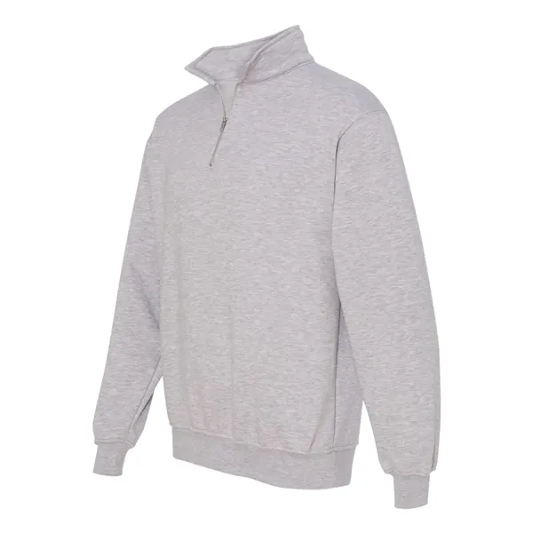 Bayside Unisex USA-Made Quarter-Zip Sweatshirt - Bayside Unisex USA-Made Quarter-Zip Sweatshirt - Image 11 of 15