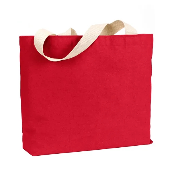 Bayside USA Made Cotton Canvas Jumbo Tote Bag - Bayside USA Made Cotton Canvas Jumbo Tote Bag - Image 0 of 5