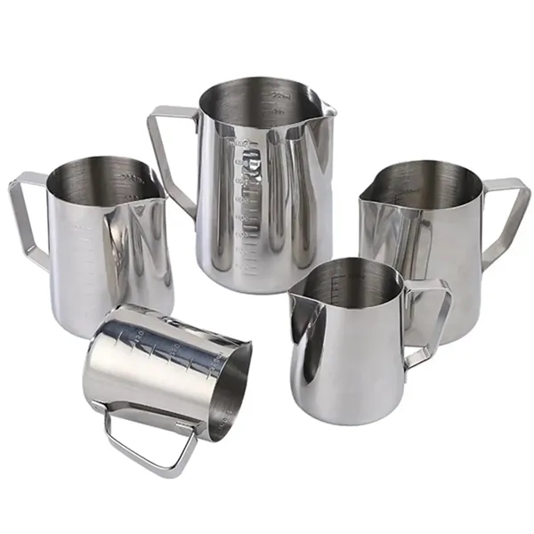 33.8oz Stainless Steel Milk Frothing Pitcher - 33.8oz Stainless Steel Milk Frothing Pitcher - Image 0 of 4