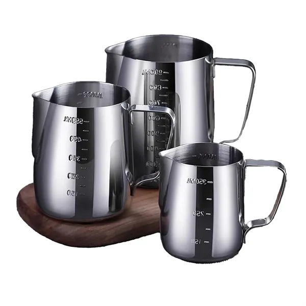 33.8oz Stainless Steel Milk Frothing Pitcher - 33.8oz Stainless Steel Milk Frothing Pitcher - Image 2 of 4