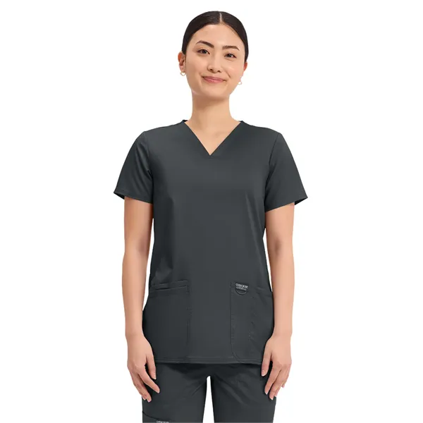 Cherokee - Workwear Revolution - Women's V-Neck Top - Cherokee - Workwear Revolution - Women's V-Neck Top - Image 0 of 0