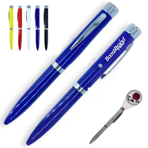 Promotional LED Projector Pen with Custom Logo Light - Promotional LED Projector Pen with Custom Logo Light - Image 0 of 4