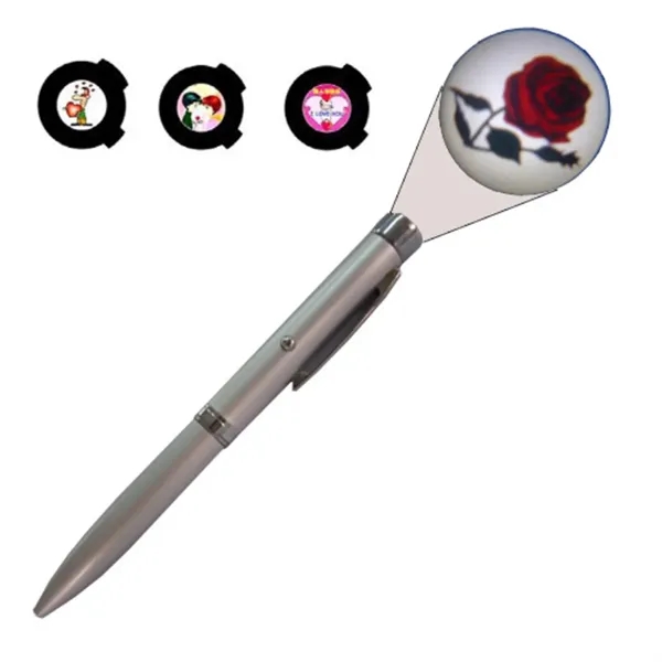 Promotional LED Projector Pen with Custom Logo Light - Promotional LED Projector Pen with Custom Logo Light - Image 3 of 4
