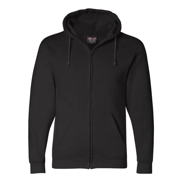 Custom Bayside Unisex USA-Made Full-Zip Hooded Sweatshirt