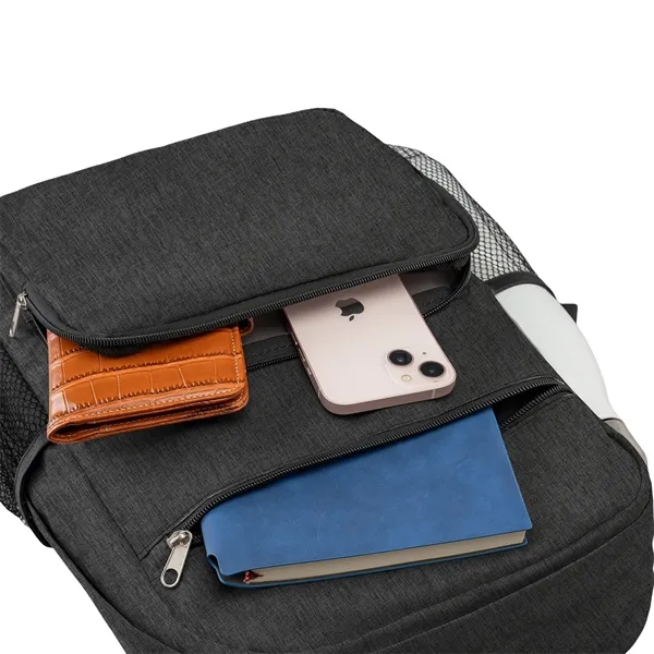 Travel High Tech Backpack Sleek Laptop Bag - Travel High Tech Backpack Sleek Laptop Bag - Image 4 of 10