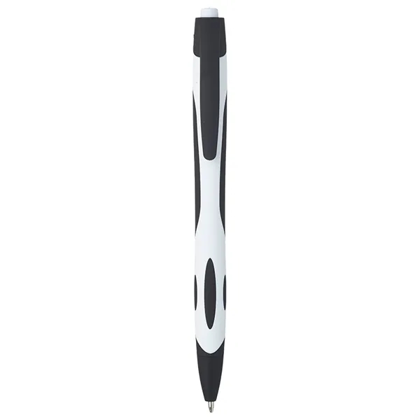 Rubberized Plastic Ballpoint Pen