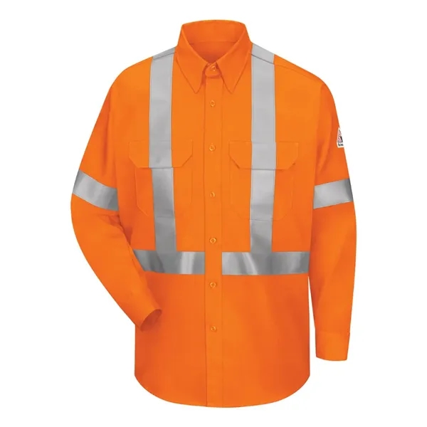 Bulwark Work Shirt With CSA Compliant Reflective Trim - E... - Bulwark Work Shirt With CSA Compliant Reflective Trim - E... - Image 1 of 2