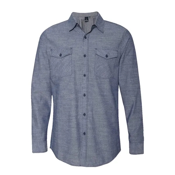 Burnside Men's Chambray Shirt - Burnside Men's Chambray Shirt - Image 0 of 6