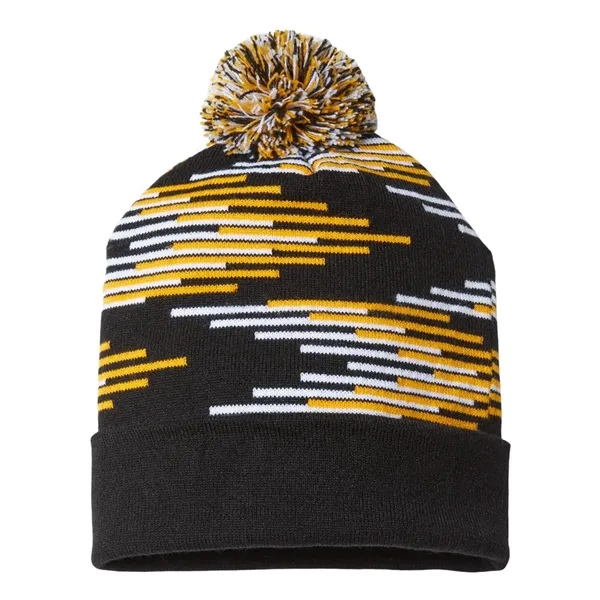 CAP AMERICA USA-Made Bar Beanie - CAP AMERICA USA-Made Bar Beanie - Image 2 of 7
