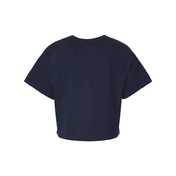 Champion Women's Heritage Jersey Crop T-Shirt - Champion Women's Heritage Jersey Crop T-Shirt - Image 4 of 8