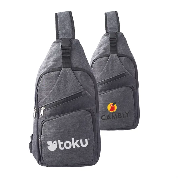 Sling Travel Bag Crossbody Backpack (9.5"x15"x2.5") - Sling Travel Bag Crossbody Backpack (9.5"x15"x2.5") - Image 0 of 3