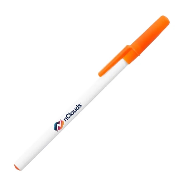 Promotional Ballpoint Pen w/ Colored cap & Accent - Promotional Ballpoint Pen w/ Colored cap & Accent - Image 10 of 10