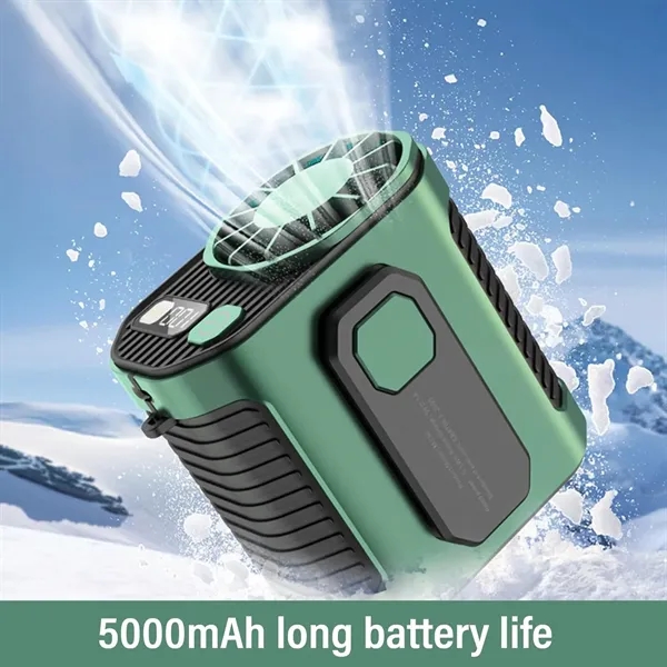 Portable Waist Fan with LED light - Portable Waist Fan with LED light - Image 3 of 4