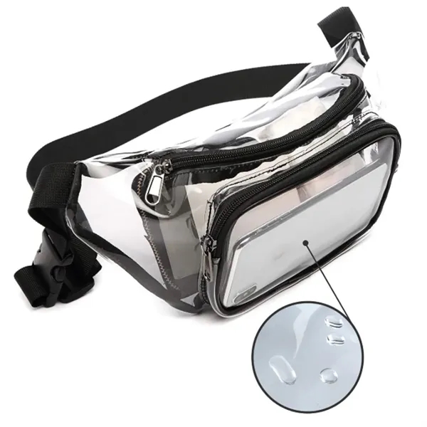 Clear Transparent Fanny Pack Stadium Approved - Clear Transparent Fanny Pack Stadium Approved - Image 3 of 6