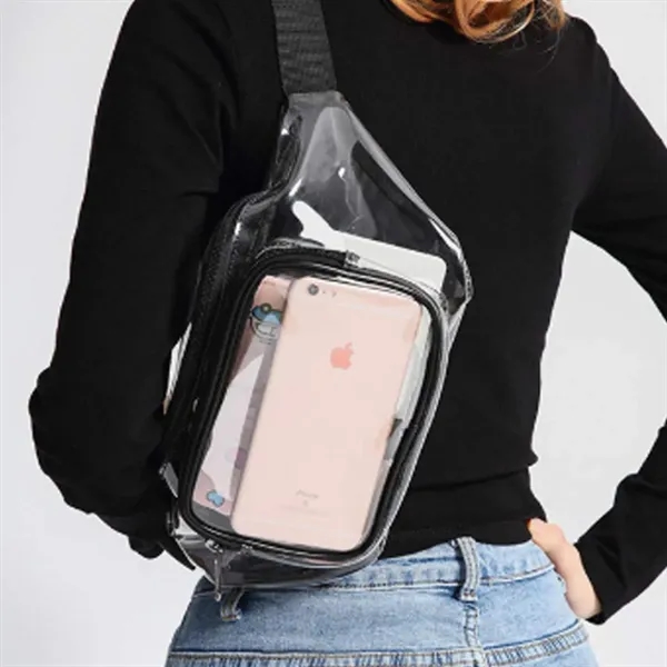 Clear Transparent Fanny Pack Stadium Approved - Clear Transparent Fanny Pack Stadium Approved - Image 6 of 6