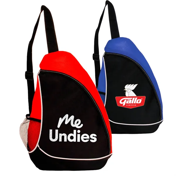 Slingshot Two-Tone Backpack w/ Side Mesh Bottle Pocket - Slingshot Two-Tone Backpack w/ Side Mesh Bottle Pocket - Image 0 of 4