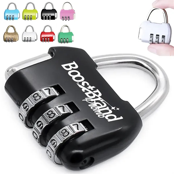 Travel Combination Lock Secure Luggage Padlock - Travel Combination Lock Secure Luggage Padlock - Image 0 of 5