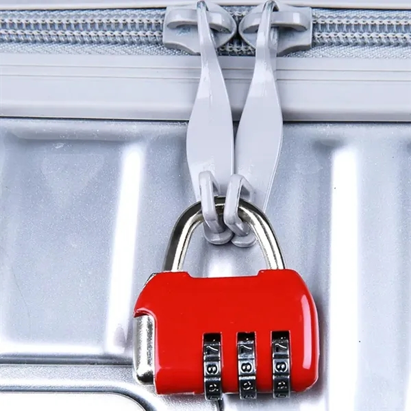 Travel Combination Lock Secure Luggage Padlock - Travel Combination Lock Secure Luggage Padlock - Image 5 of 5