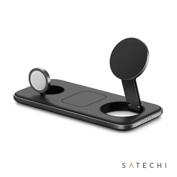 SATECHI® Qi2 Trio Wireless Charging Pad w/Type A,C,G Plugs - SATECHI® Qi2 Trio Wireless Charging Pad w/Type A,C,G Plugs - Image 1 of 1