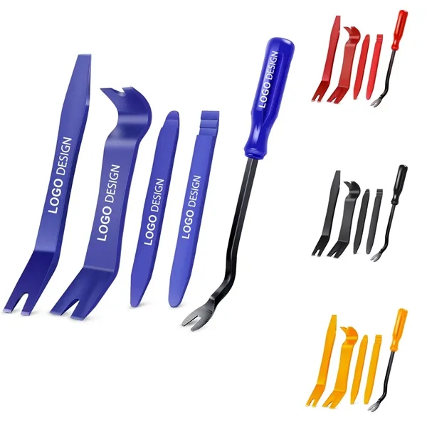 5 pcs Auto Trim Removal Tool Kit - 5 pcs Auto Trim Removal Tool Kit - Image 0 of 6