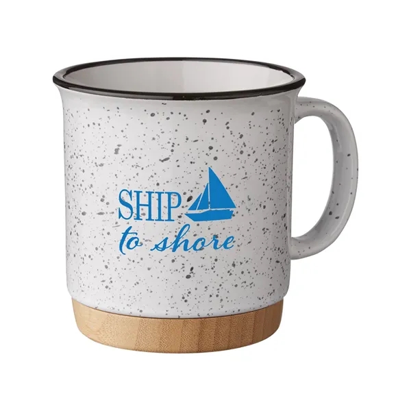 Prime Line. 15 oz. Campfire Mug With Bamboo Base. - Prime Line. 15 oz. Campfire Mug With Bamboo Base. - Image 3 of 3