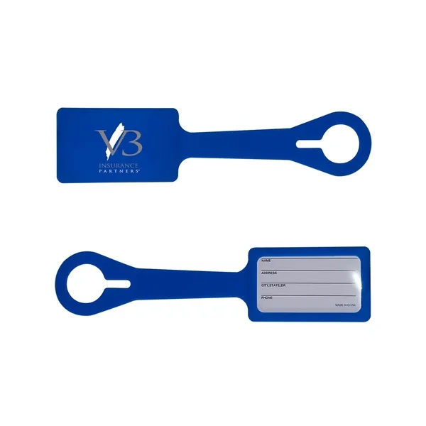 Silicone Luggage Tag - Silicone Luggage Tag - Image 1 of 2