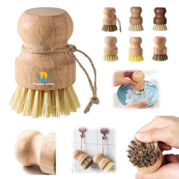 Natural Wood Kitchen Cleaning Removal Hanging Brush - Natural Wood Kitchen Cleaning Removal Hanging Brush - Image 0 of 10